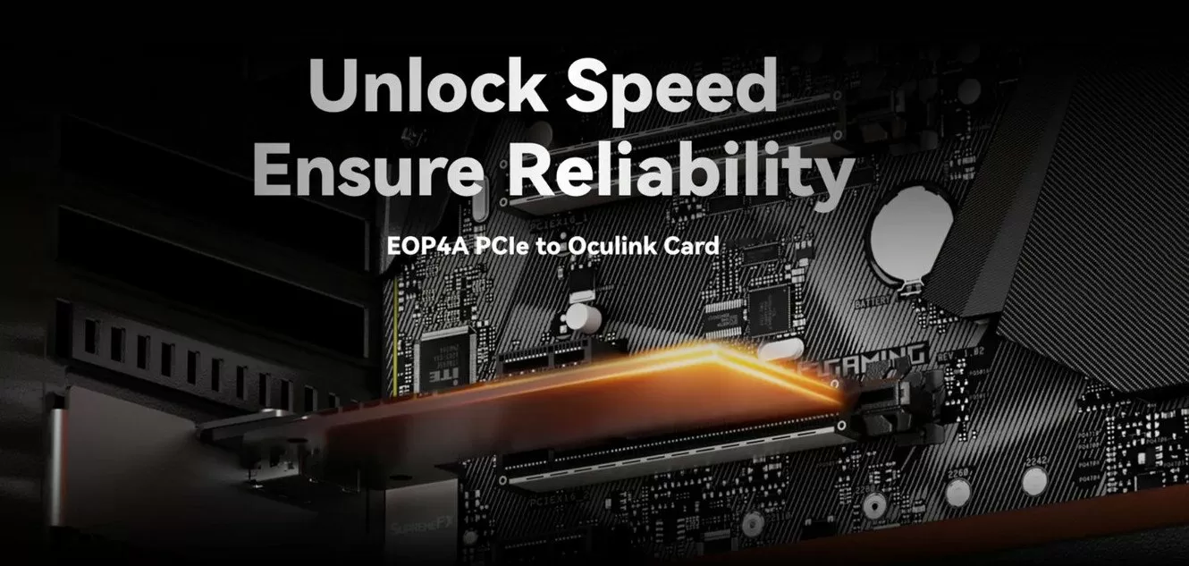 Minisforum EOP4A OCuLink External GPU Adapter Now Available in UK and Europe