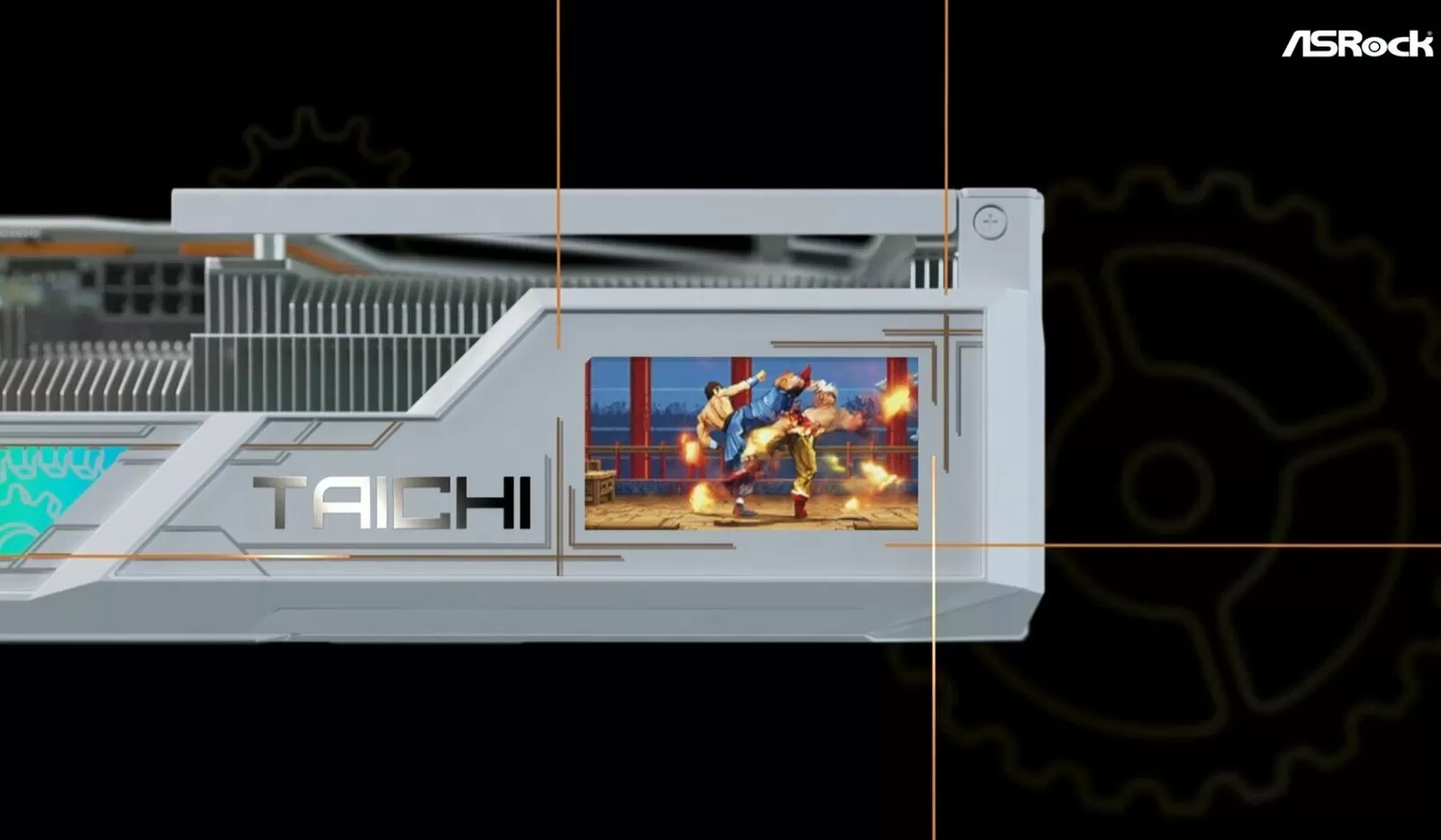 ASRock Reveals Radeon RX 9070 XT Taichi White With LCD Screen and Factory Overclock