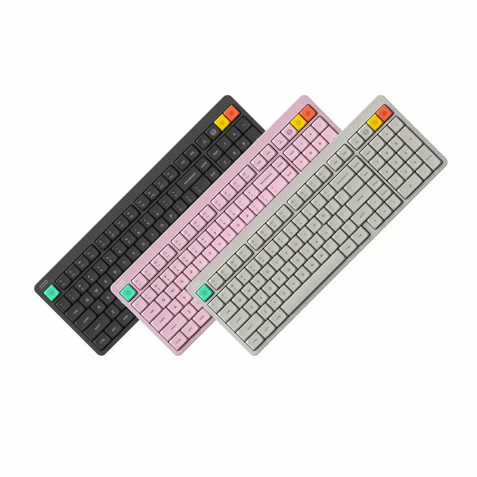NuPhy Launches Node 100 Mechanical Keyboard with 1800 Layout and Wireless Connectivity