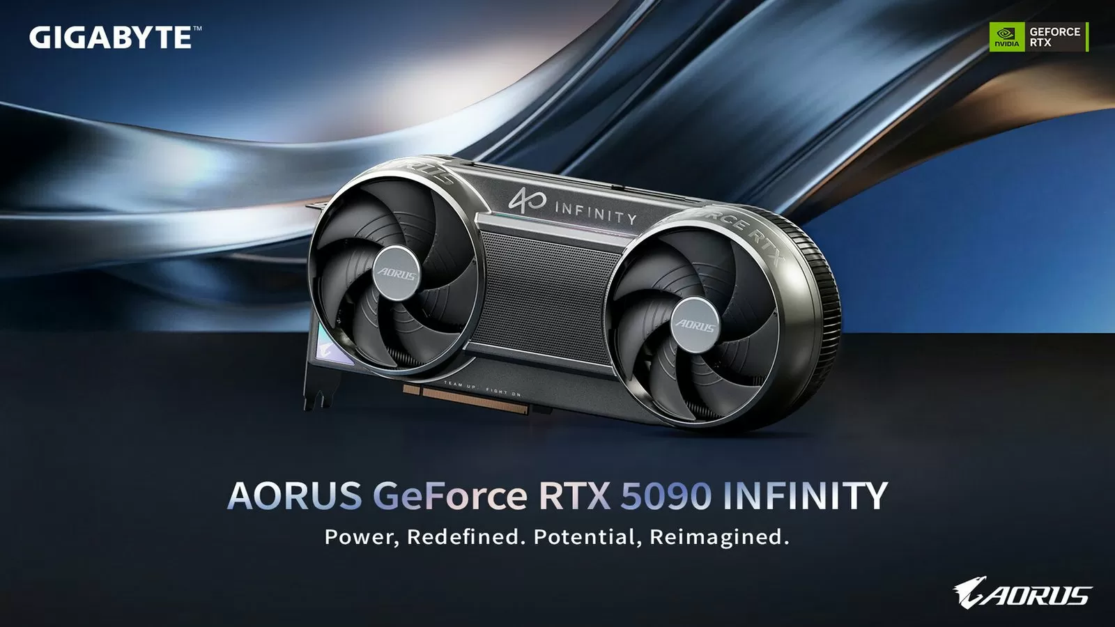 GIGABYTE Introduces AORUS GeForce RTX 5090 INFINITY with Advanced Cooling at CES 2026