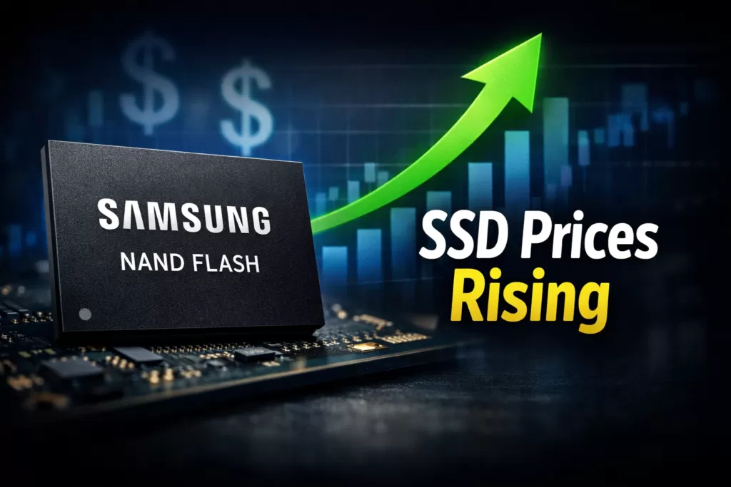 Samsung Reportedly Doubles NAND Prices in Q1 as SSD Costs Continue to Rise