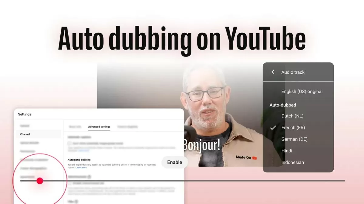 YouTube’s Auto-Dubbing Is Now Available to All Users With 27 Supported Languages, New Features