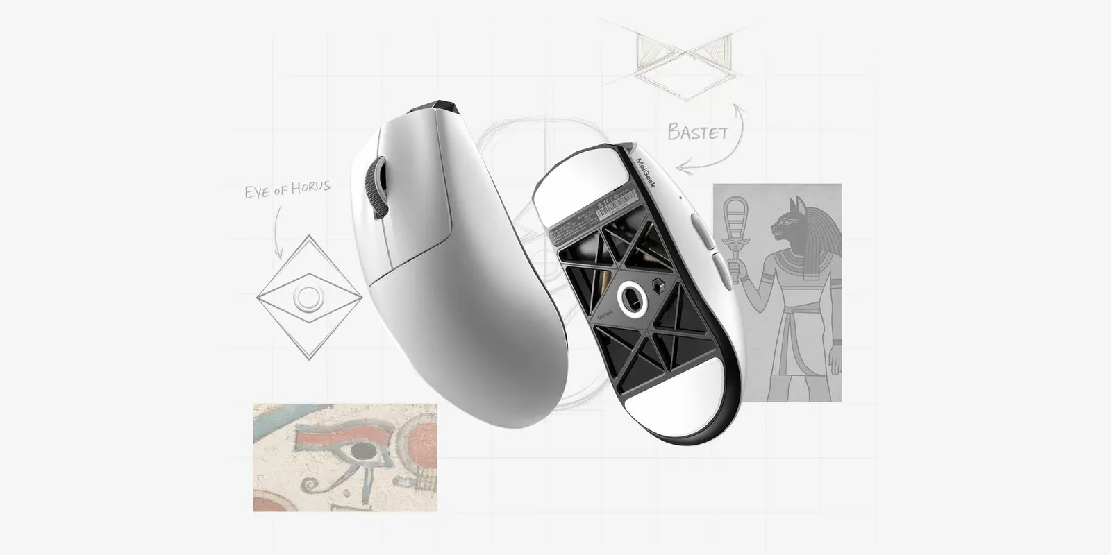 MelGeek Launches Horus Gaming Mouse with PAW3950 Sensor and 8000Hz Wireless Polling