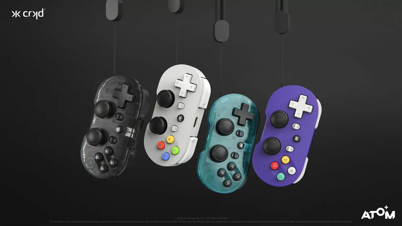 CRKD Introduces ATOM+, a Portable Keychain Controller with Full Gaming Features