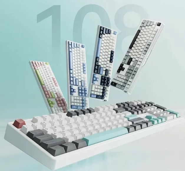 VGN V108 Mechanical Keyboard Series Launches with Gasket and Multiple Switch Options