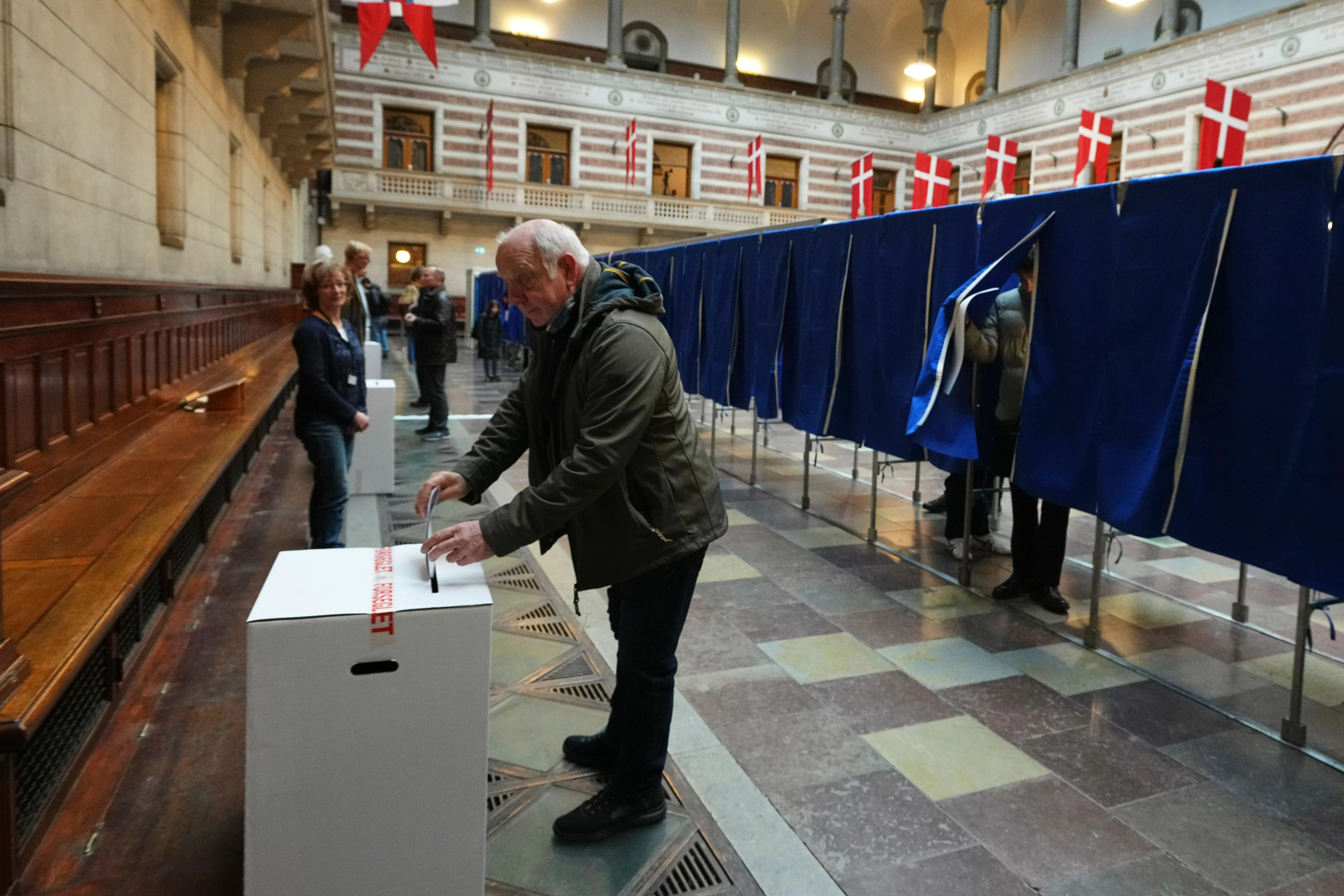 Denmark votes in an early election that follows a crisis over US designs on Greenland