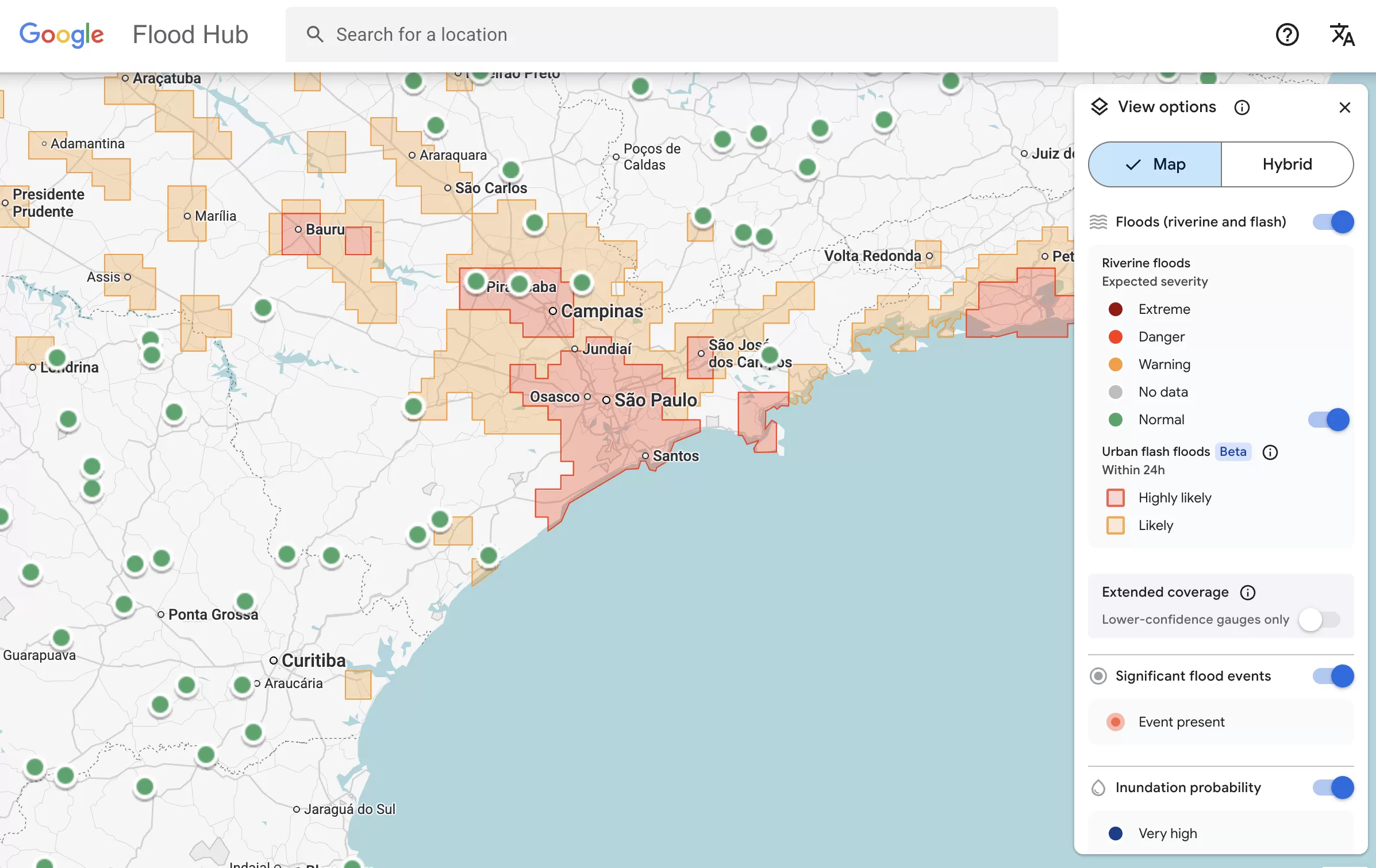 Google is using old news reports and AI to predict flash floods
