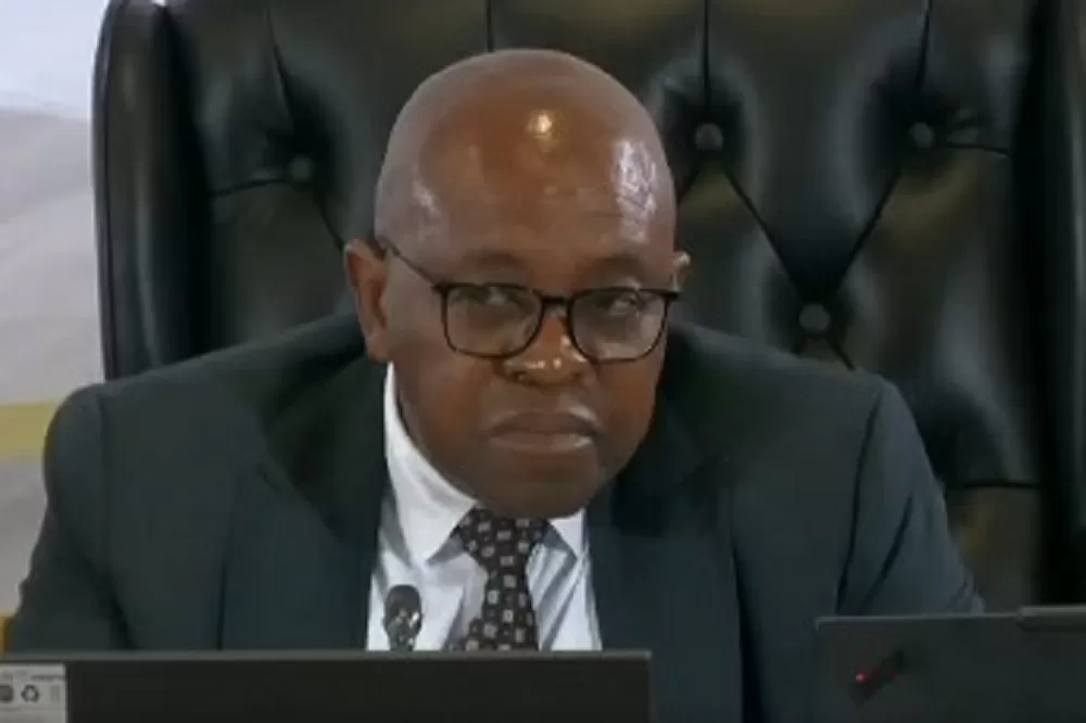 Madlanga explains why Witness F won’t testify in partial camera