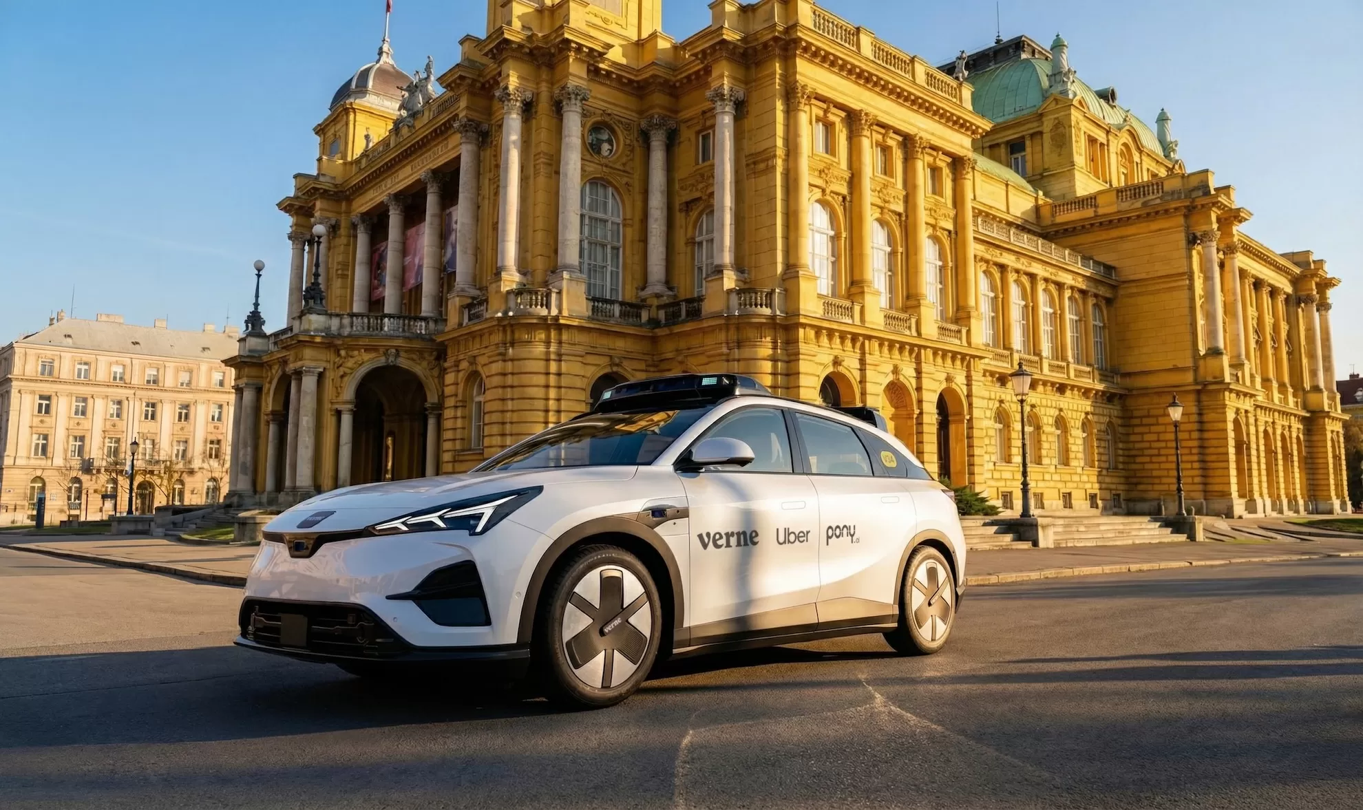 A little-known Croatian startup is coming for the robotaxi market with help from Uber
