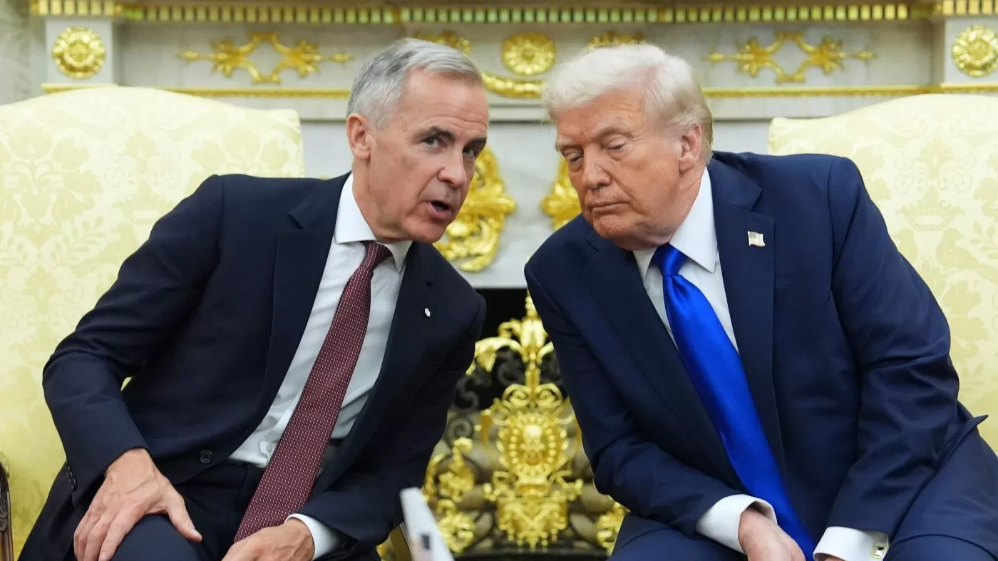 Trump calls Carney 'future Governor of Canada,' reviving Trudeau insult