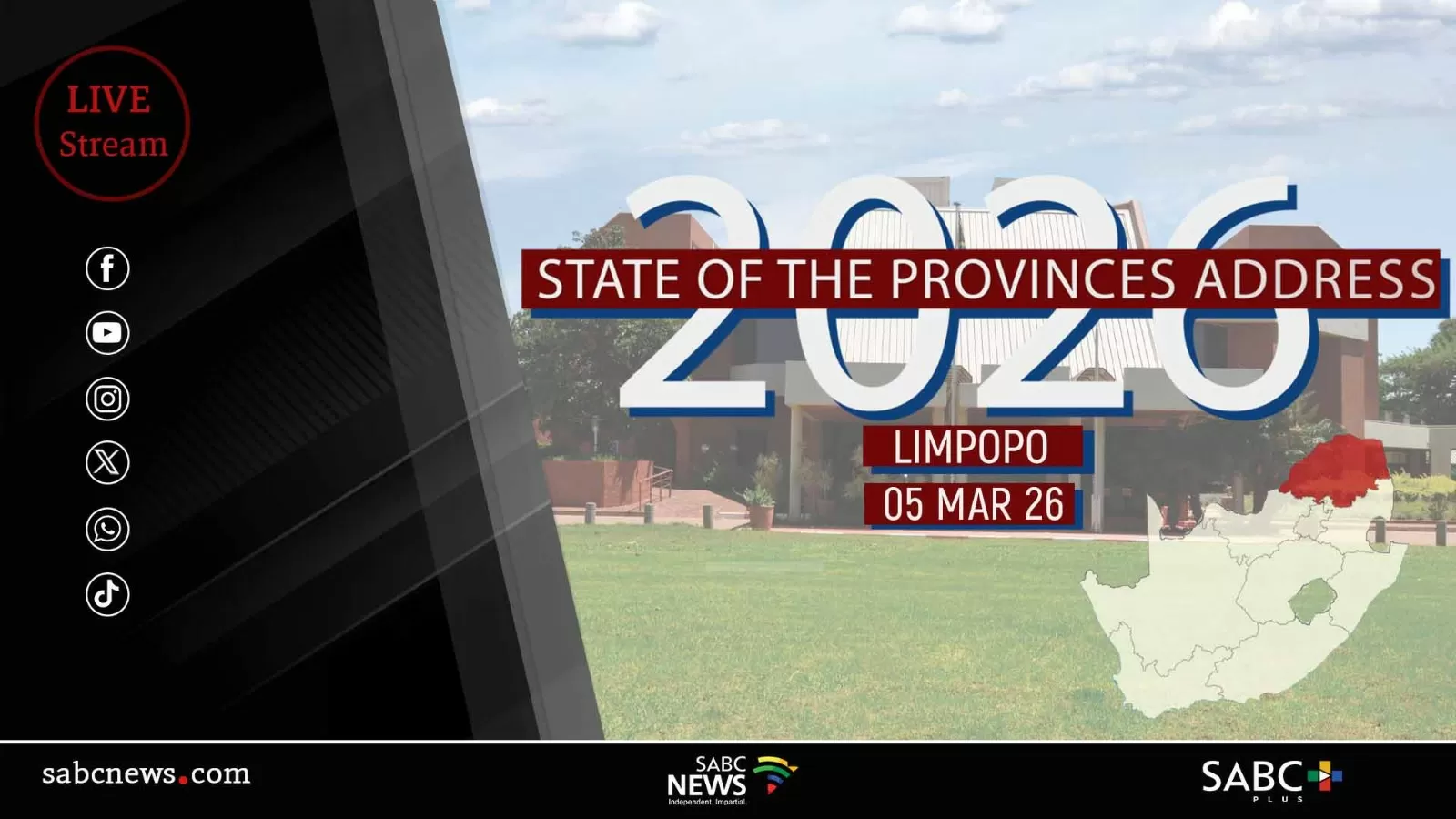 LIVE: Limpopo Premier Phophi Ramathuba delivers the 2026 SOPA