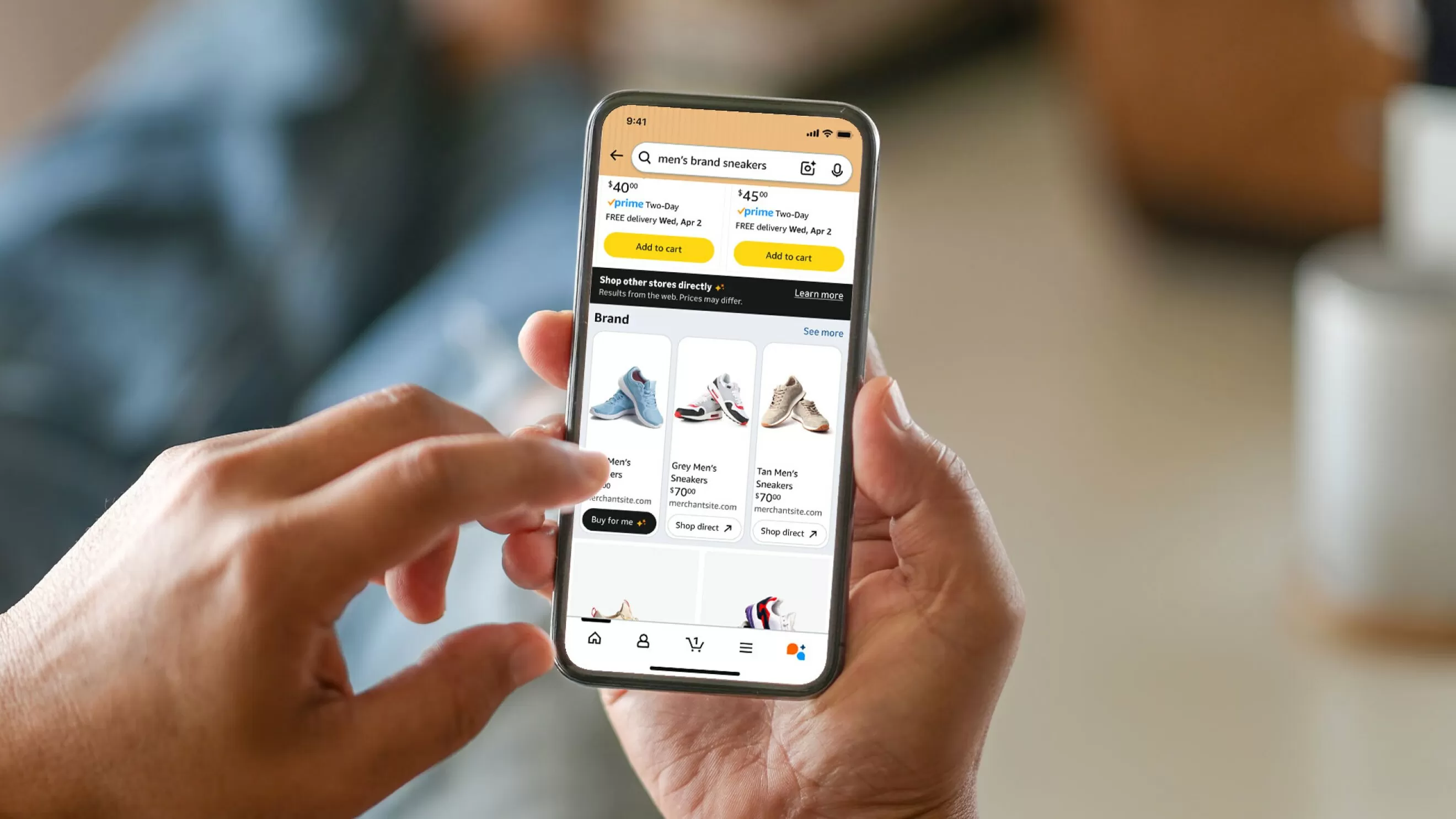 Amazon expands a program that lets customers shop from other retailers’ sites