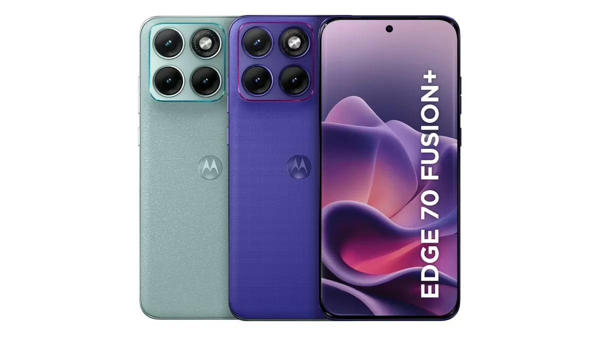 Motorola Edge 70 Fusion+ Launched With Triple Rear Camera Setup, 5,200mAh Battery: Price, Features