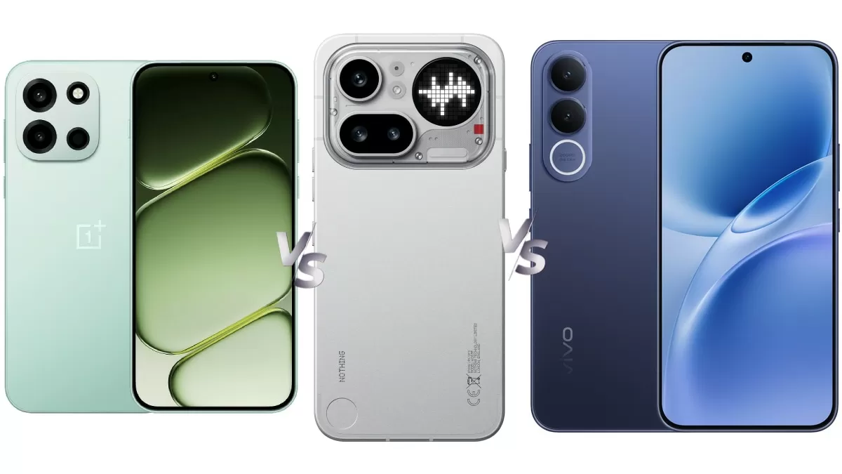 Vivo V70 FE vs Nothing Phone 4a Pro vs OnePlus Nord 6: Price in India, Specifications Compared