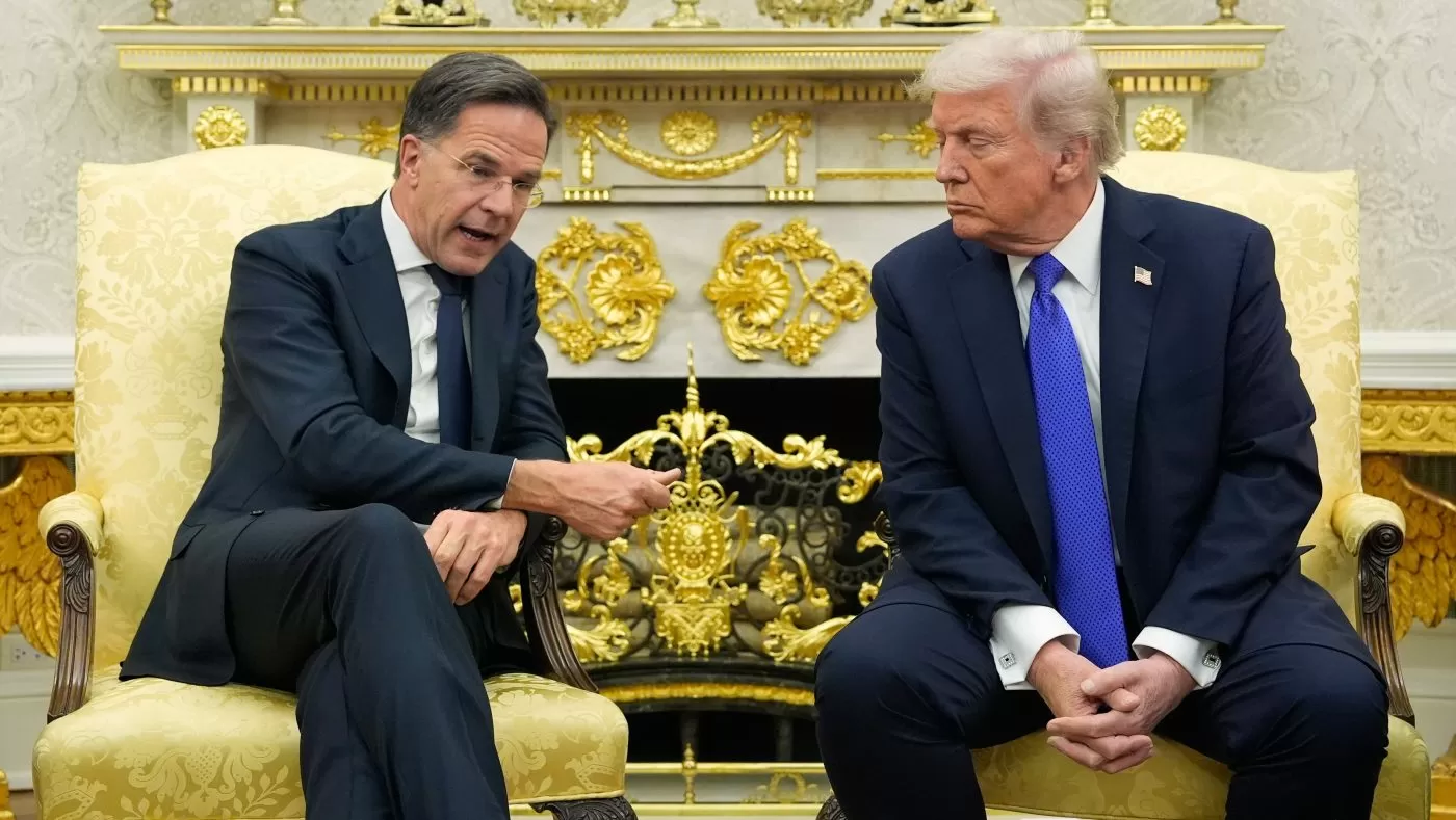 NATO secretary general visits Trump at volatile moment in Iran war