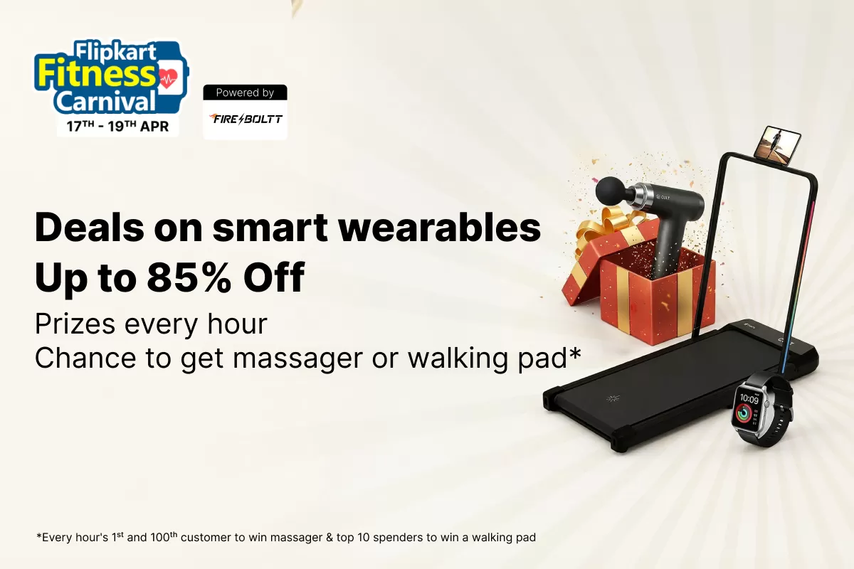 Flipkart Fitness Carnival is Live | Time to Upgrade Your Fitness Game